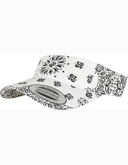 Bandana Print Visor Flexfit 8888BP