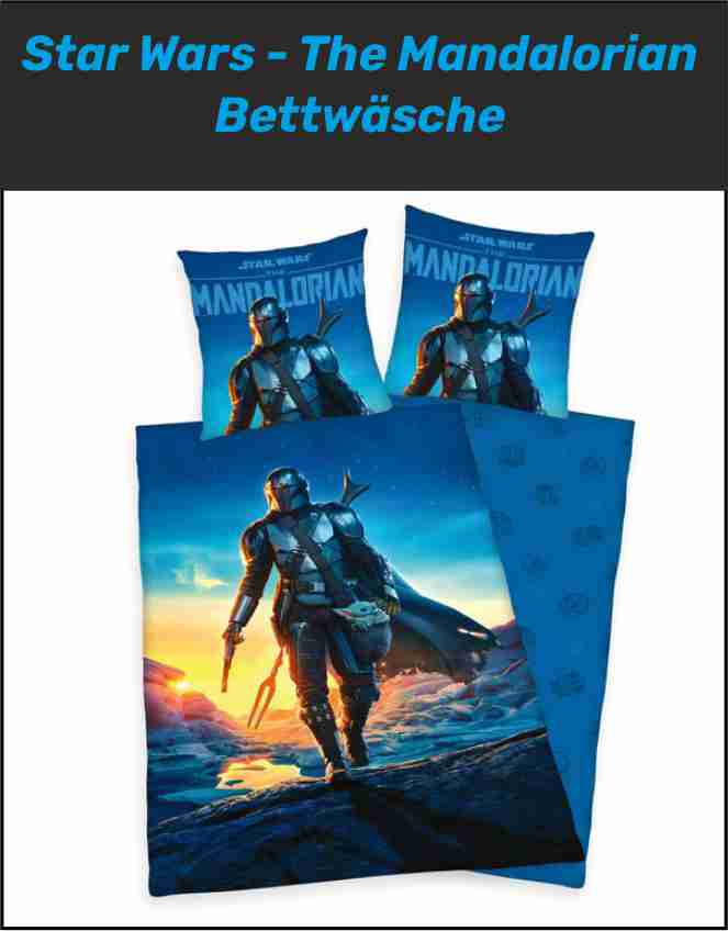 Star Wars - The Mandalorian Bettwäsche Renforcé