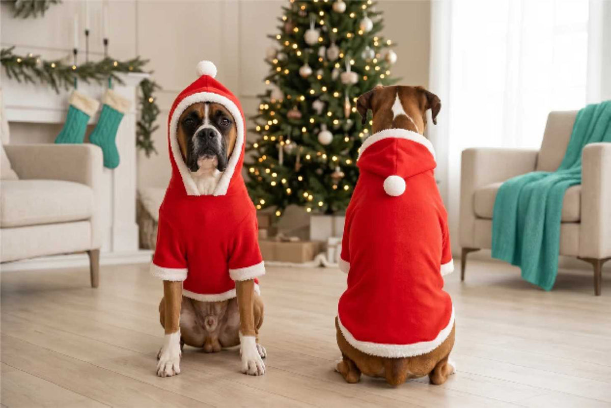 Dog Santa Hoodie