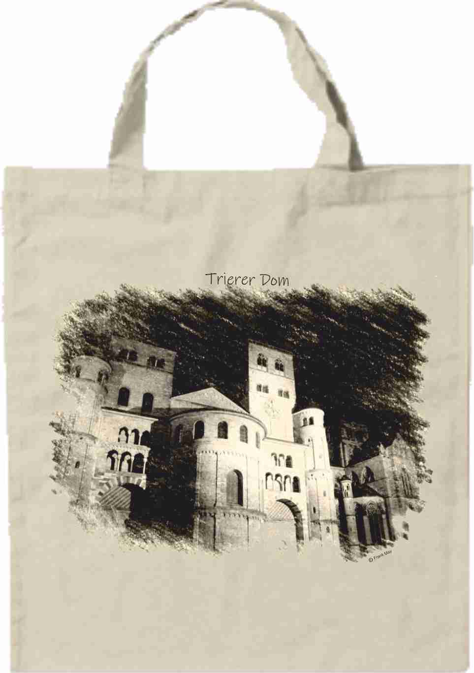 Baumwolltasche mit Aufdruck Trierer Dom - Tex-Druck.de Textildruck & mehr....
