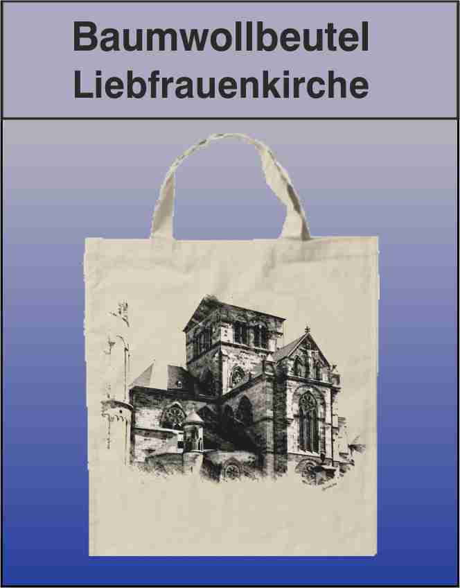 Baumwolltasche mit Aufdruck Trierer Dom
