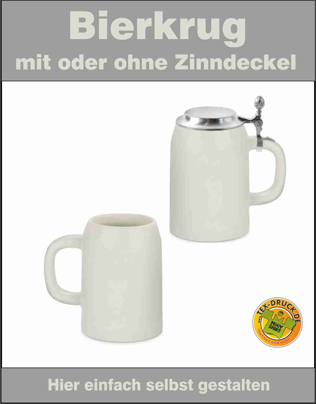 Bierkrug 500 ml Upper Class RADLER 500 ml