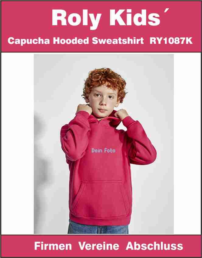 Roly Kids´ Capucha Hooded Sweatshirt RY1087K
