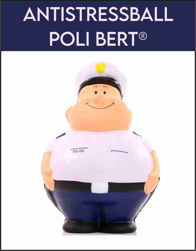 Antistressball SQUEEZIES® Poli Bert®