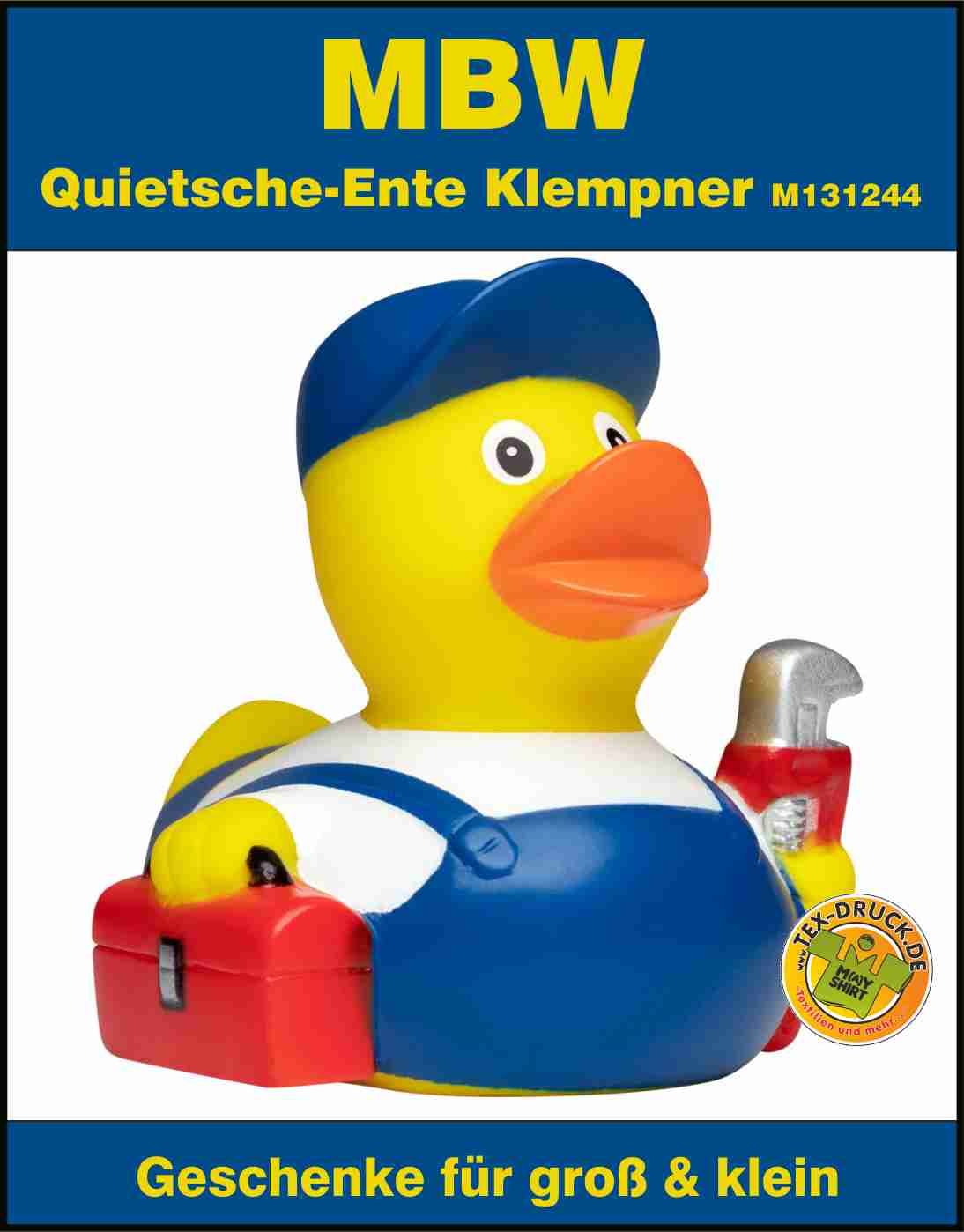 Quietsche-Ente Klempner M131244