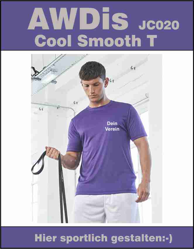 Just Cool Smooth T AWDis JC020