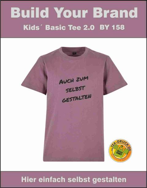 Kids´ Basic Tee 2.0 Build Your Brand BY158