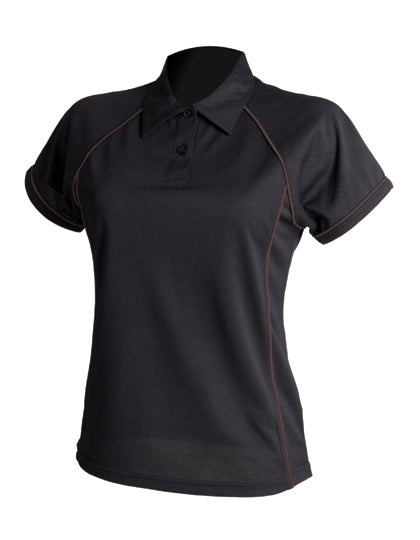 Ladies´ Piped Performance Polo Finden+Hales FH371