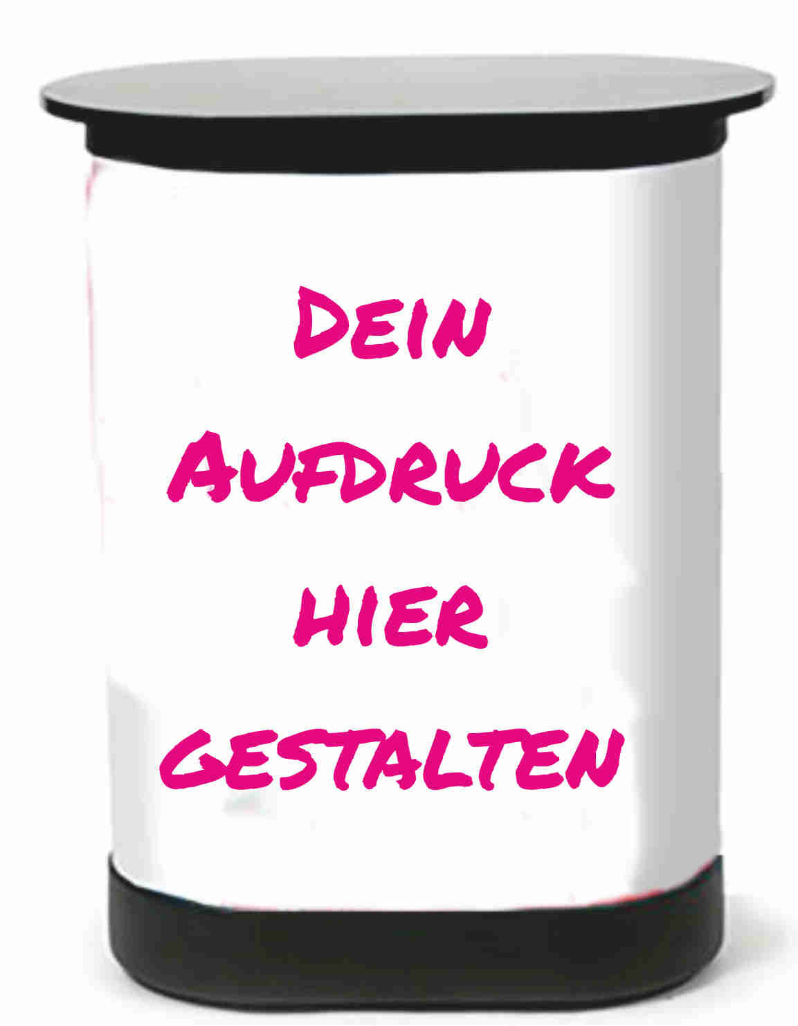 Messestand Pop-up Wand gebogen 336 x 223 cm oder 403 x 223 cm