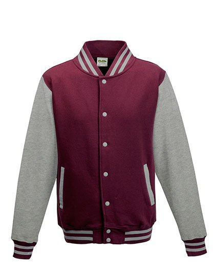 Just Hoods Varsity Jacket JH043