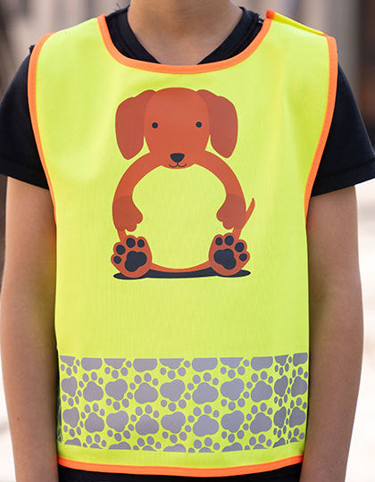 Kinder Warnweste Funtastic Wildlife CO² Neutral Korntex KX119K
