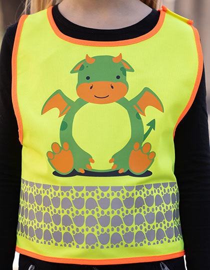 Kinder Warnweste Funtastic Wildlife CO² Neutral Korntex KX119K