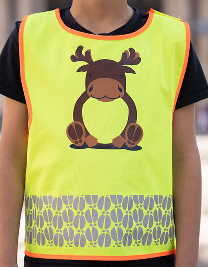Kinder Warnweste Funtastic Wildlife CO² Neutral Korntex KX119K