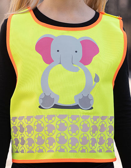 Kinder Warnweste Funtastic Wildlife CO² Neutral Korntex KX119K