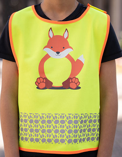 Kinder Warnweste Funtastic Wildlife CO² Neutral Korntex KX119K