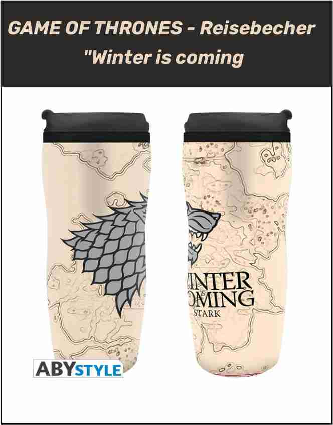 GAME OF THRONES - Reisebecher "Winter is coming"