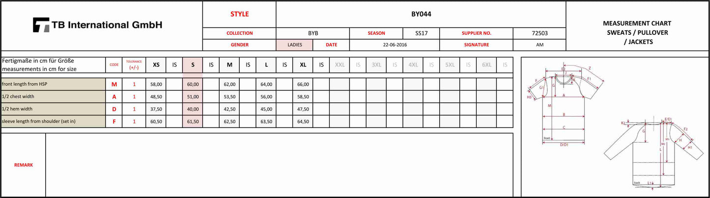 Build Your Brand Ladies´ Nylon Bomber Jacket BY044