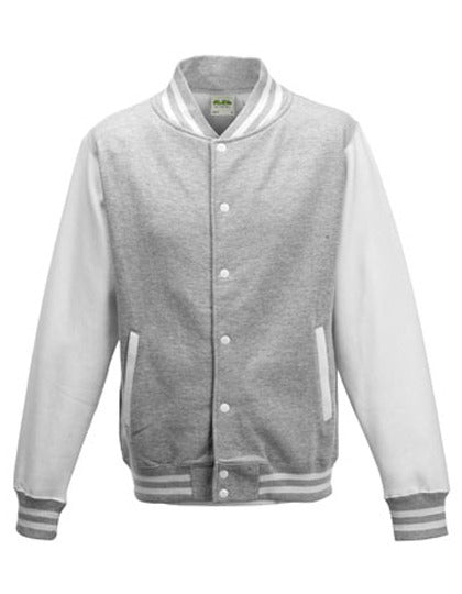 Just Hoods Varsity Jacket JH043