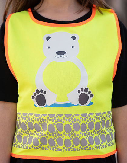 Kinder Warnweste Funtastic Wildlife CO² Neutral Korntex KX119K