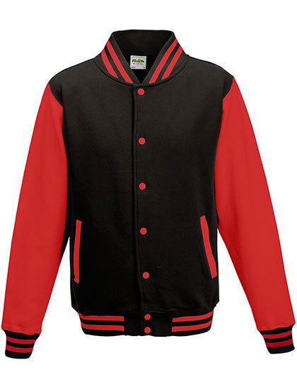Just Hoods Varsity Jacket JH043
