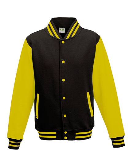 Just Hoods Varsity Jacket JH043