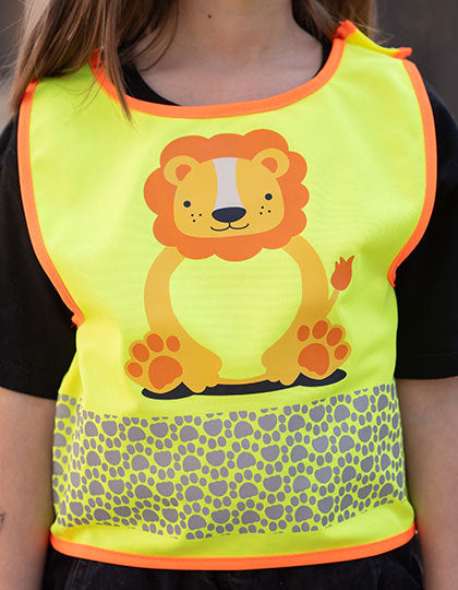 Kinder Warnweste Funtastic Wildlife CO² Neutral Korntex KX119K