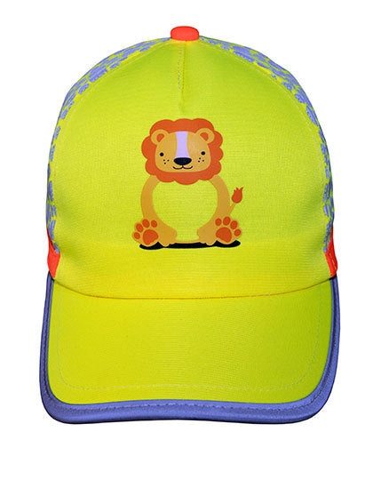 Cap for Kids bedruckt mit 4 verschiedenen Tiermotiven Korntex KX174