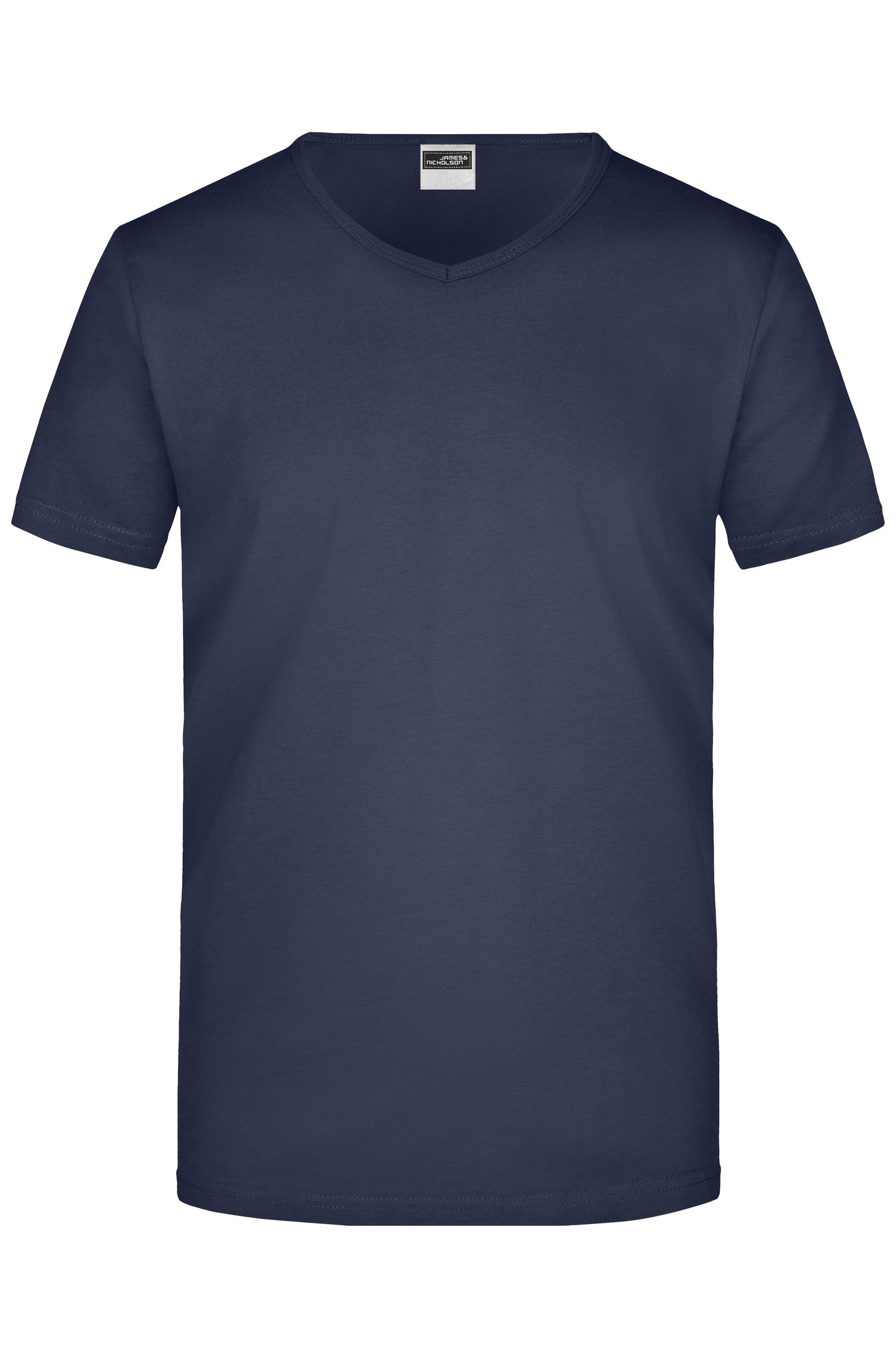James & Nicholson Herren Slimfit V-Shirt JN912