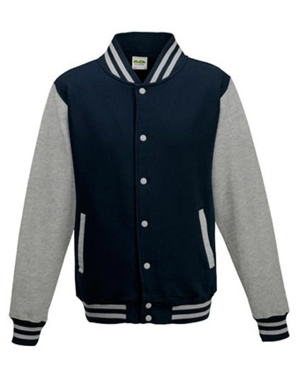 Just Hoods Varsity Jacket JH043