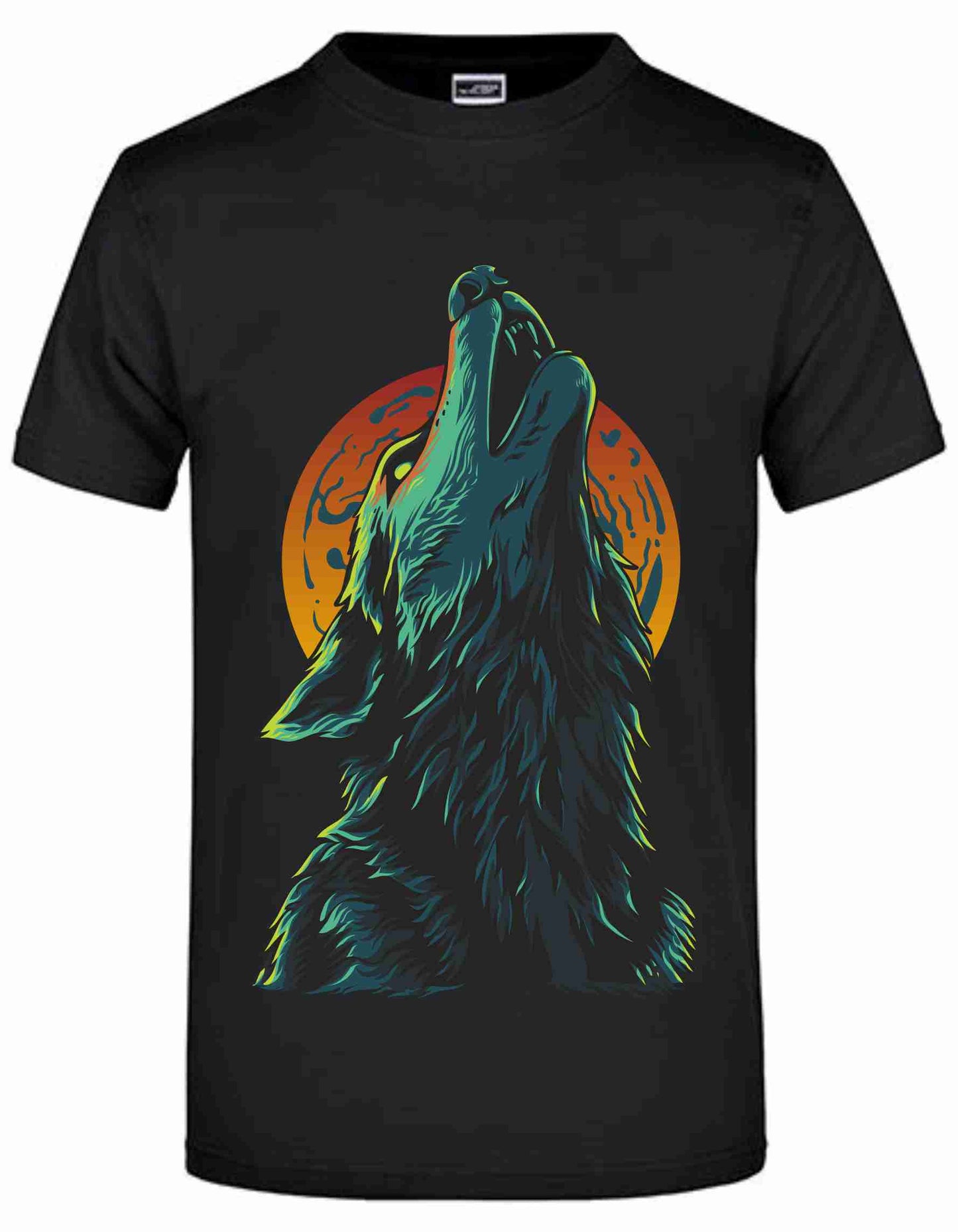Wolf T-Shirt auch zum selbst gestalten bei tex-druck.de