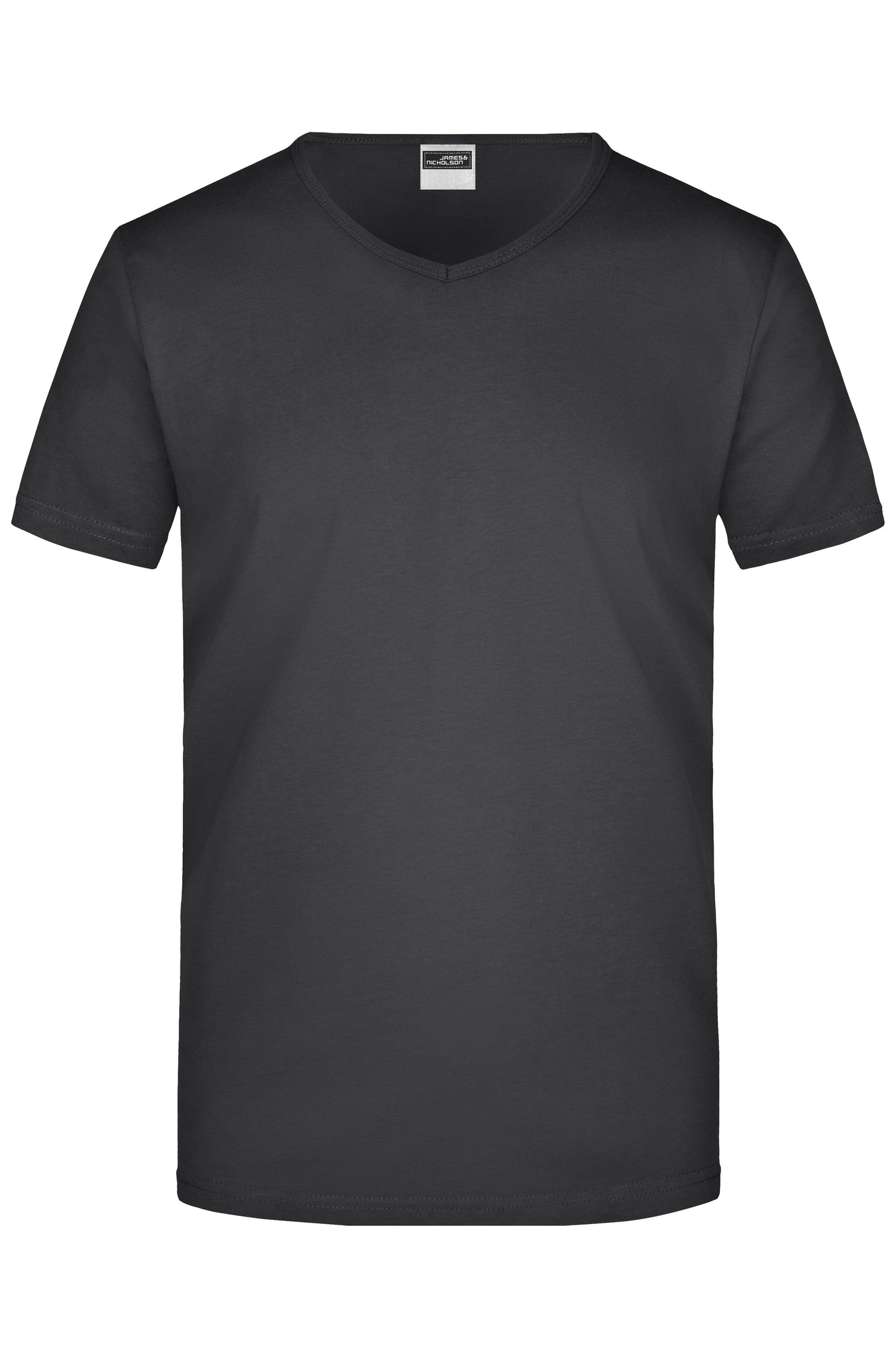 James & Nicholson Herren Slimfit V-Shirt JN912