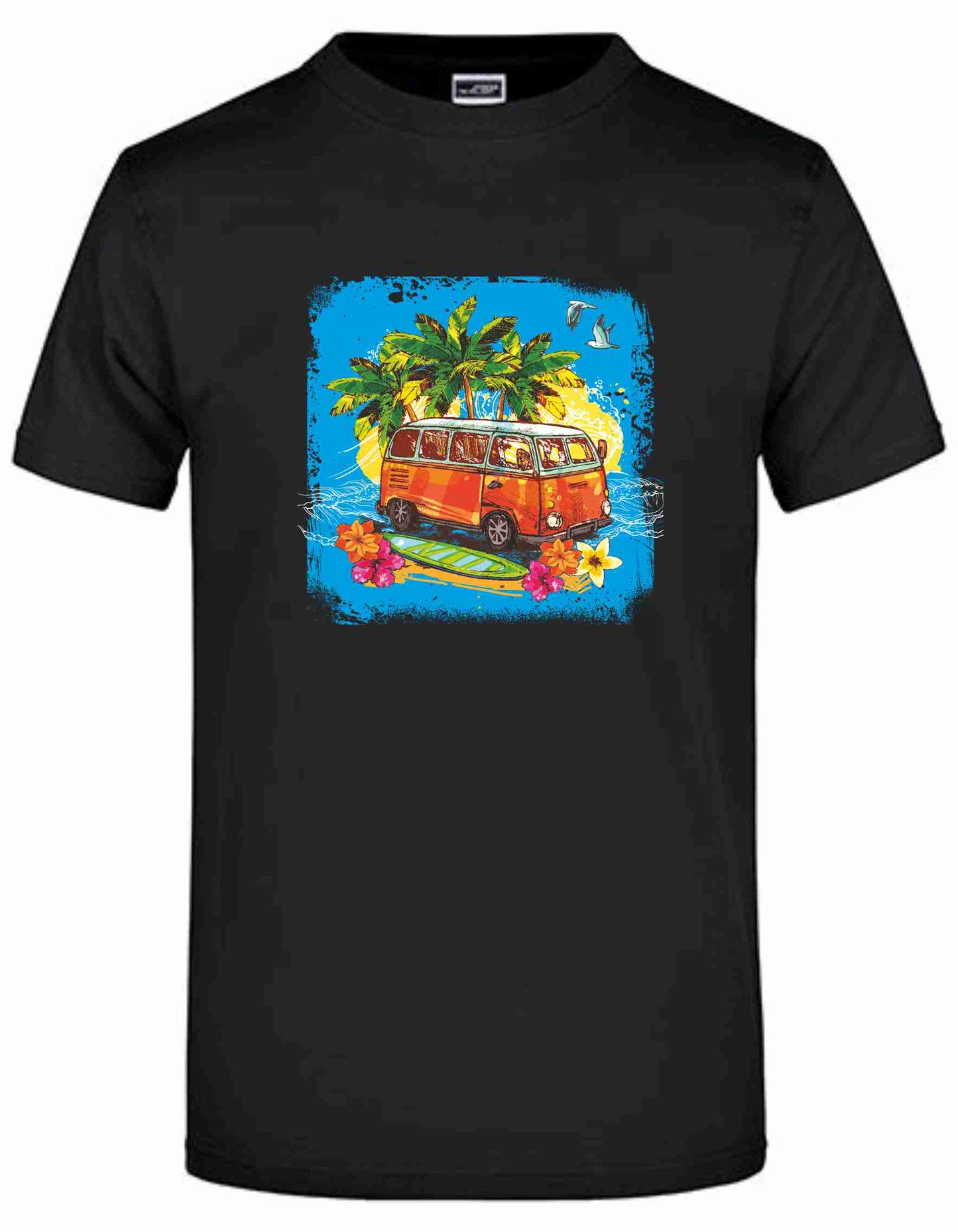 T-Shirt Hippy Style Vintage alter Bus