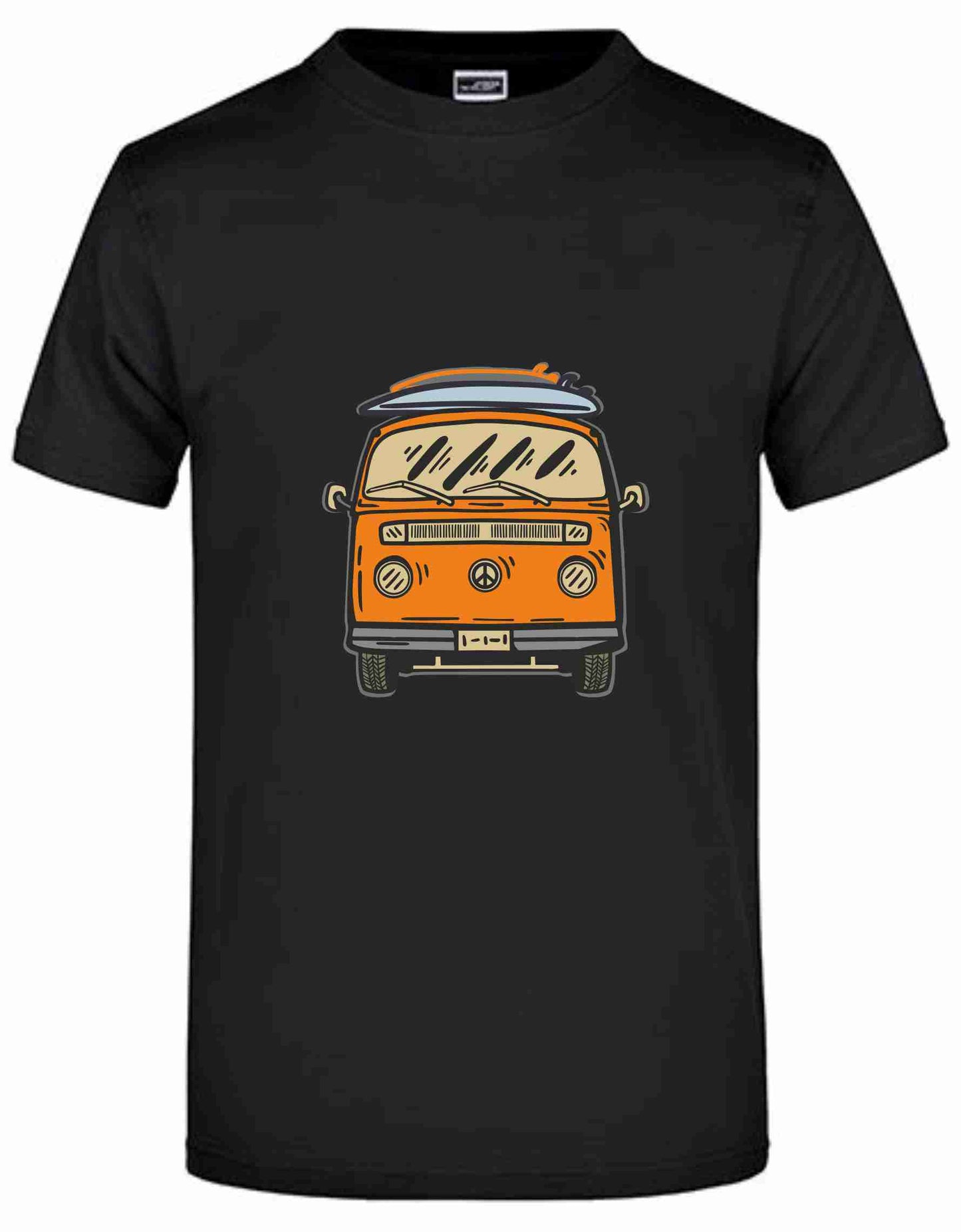 T-Shirt mit Aufdruck „Camping Bus"