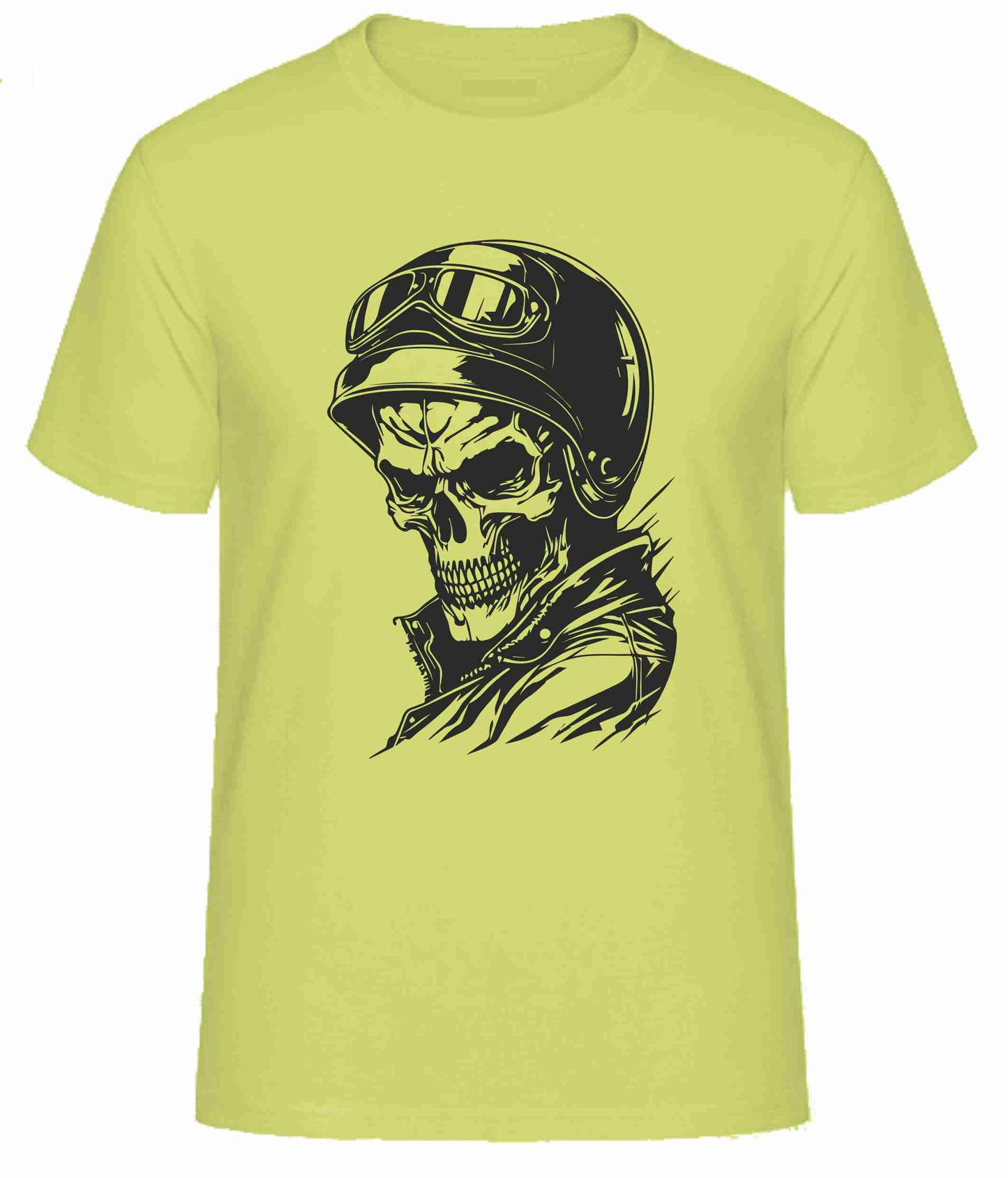 Biker - Skull - Totenkopf Shirt James & Nicholson