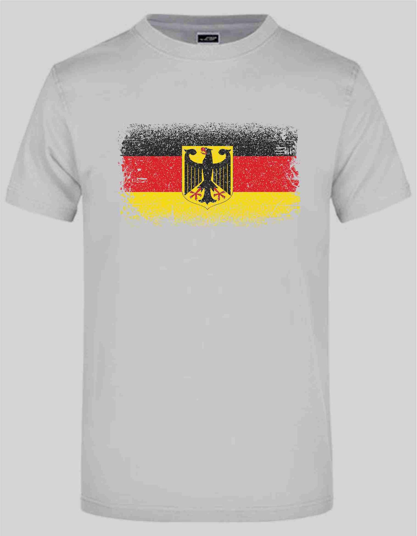 T-Shirt mit Aufdruck "Deutschland Flagge"
