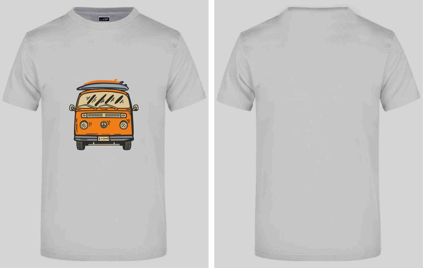 T-Shirt mit Aufdruck „Camping Bus"