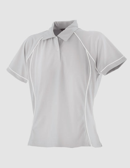 Ladies´ Piped Performance Polo Finden+Hales FH371
