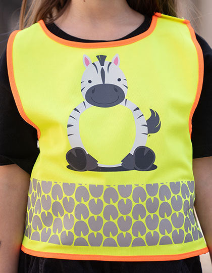 Kinder Warnweste Funtastic Wildlife CO² Neutral Korntex KX119K