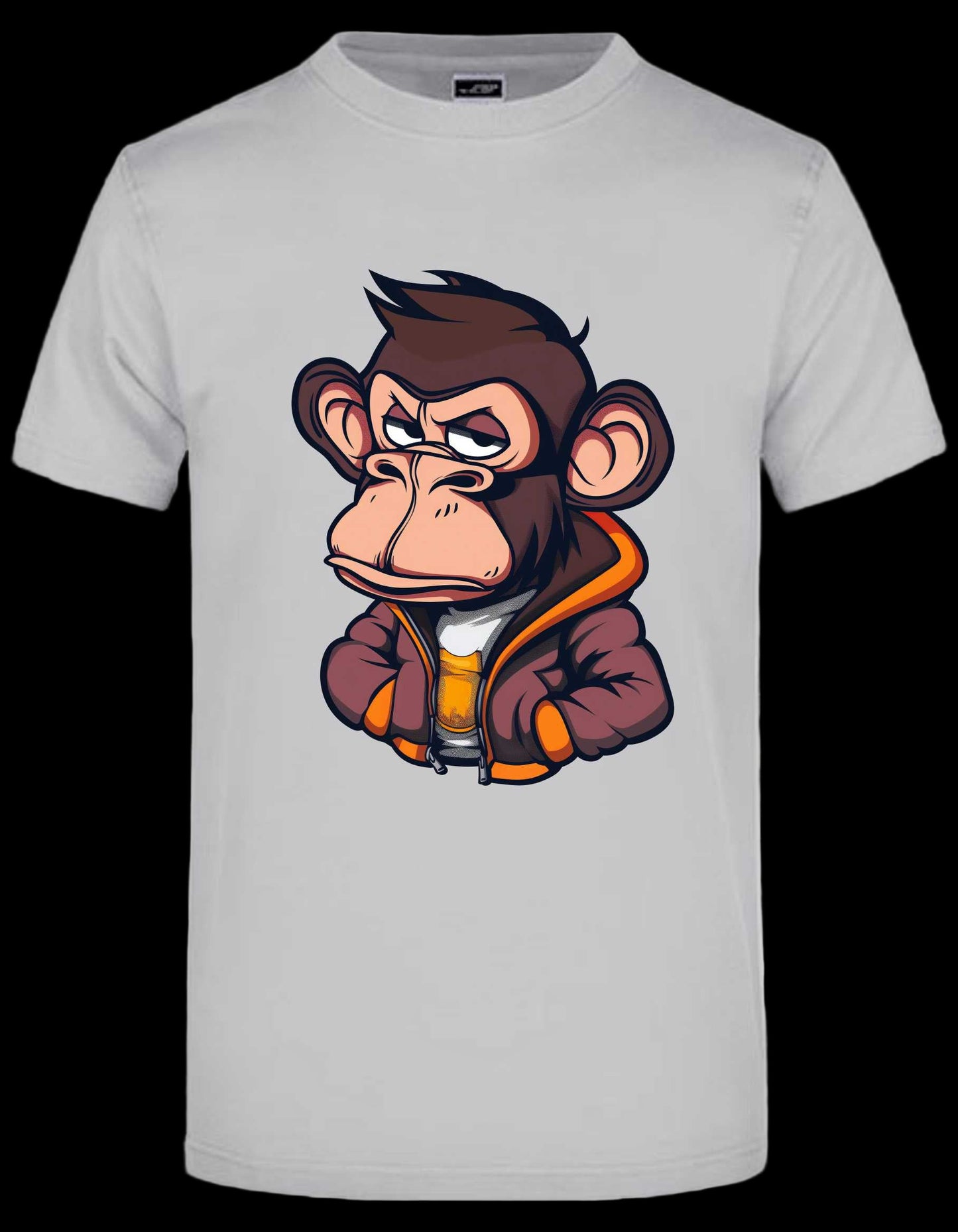 T-Shirt mit Aufdruck "Monkey"