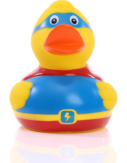 Schnabels® Quietsche-Ente Superduck MBW131267 - Tex-Druck.de Textildruck & mehr....