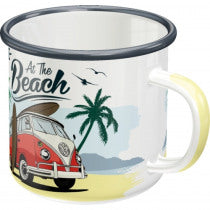 Emaille - Becher VW Bus  Volkswagen