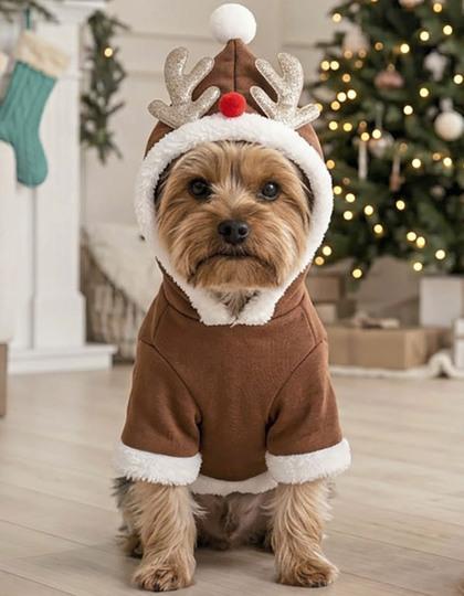 Weihnachts-Rentier-Hoodie (Portman & Pooch)