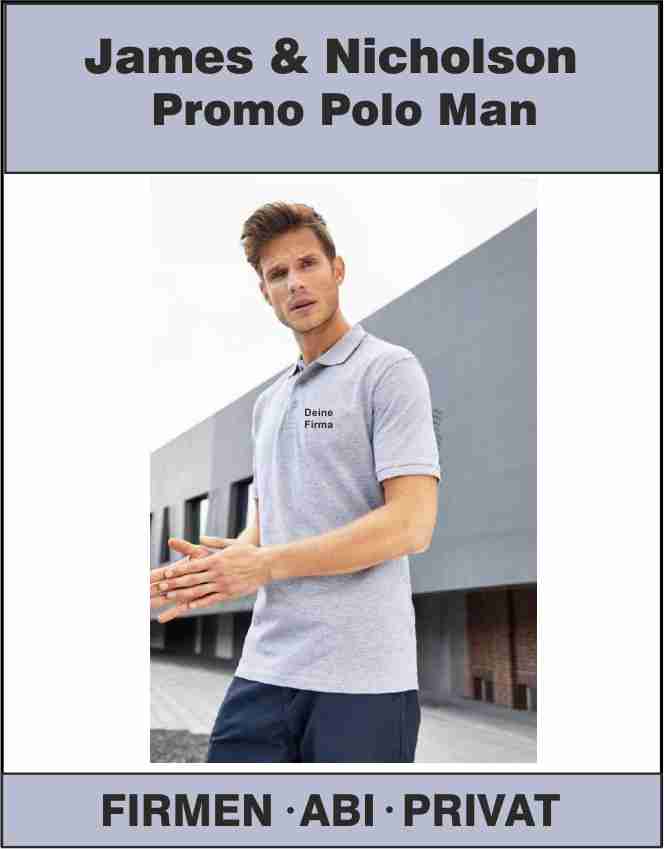 Promo Polo Man James & Nicholson JN 792