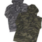 Full Zip Camo Hooded Sweat Jacket Burnside BU8615