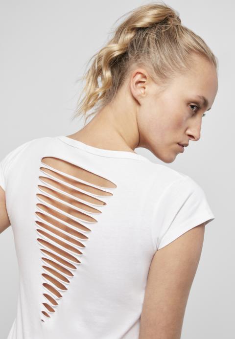 Ladies´ Back Cut Tee Build Your Brand BY035