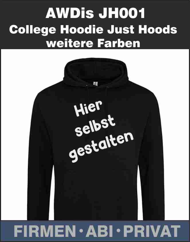 Hoodie AWDis College  Just Hoods  JH001 weitere Farben