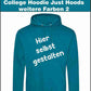 Hoodie AWDis College Just Hoods  JH001 weitere Farben (2)