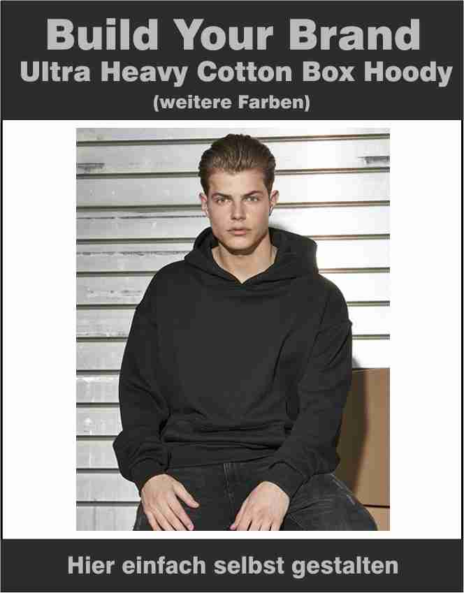 Ultra Heavy Cotton Box Hoody Build Your Brand BY162 (weitere Farben)
