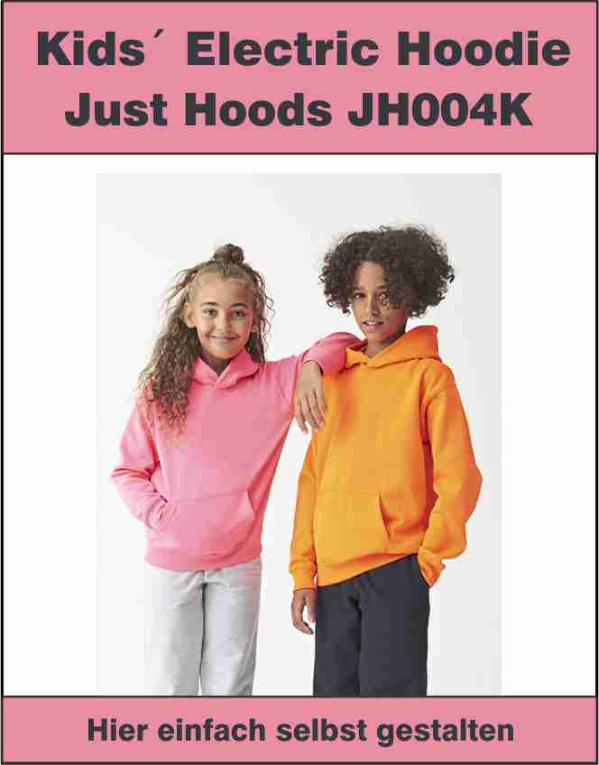 Electric Hoodie Kids´ Just Hoods JH004K