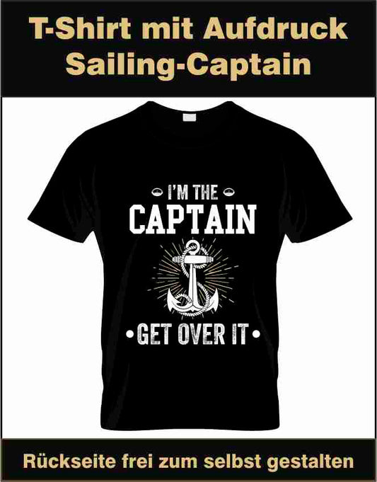 T-Shirt mit Aufdruck Sailing-Captain